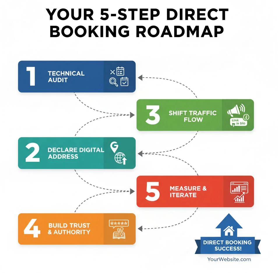 Vacation Rental Site Launch: Your Next 5 Steps to Direct Bookings